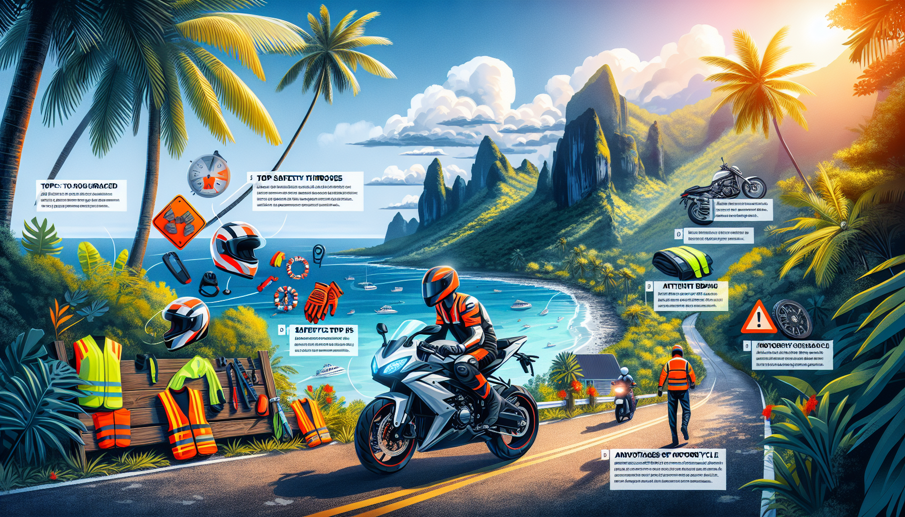 découvrez comment conduire en toute sécurité avec une assurance moto à la réunion pour profiter pleinement de votre expérience de conduite sur l'île.