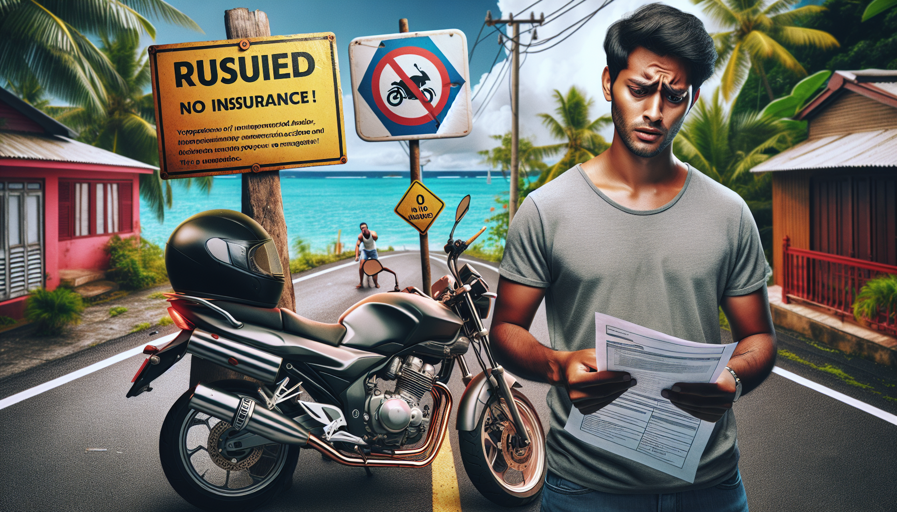 découvrez la procédure à suivre en cas d'accident sans assurance pour votre moto à la réunion. protégez-vous et votre véhicule avec notre guide sur l'assurance moto.