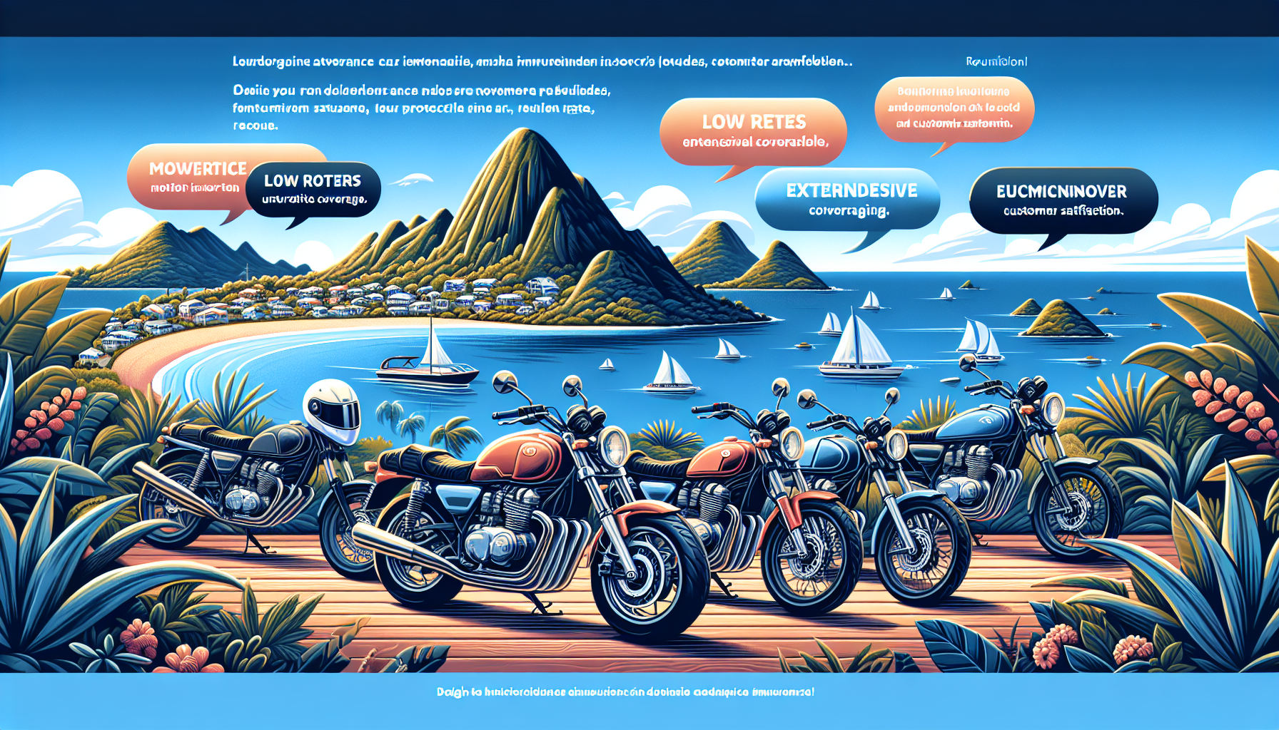 découvrez les particularités des compagnies d'assurance moto à la réunion et trouvez la meilleure assurance pour votre moto sur l'île.