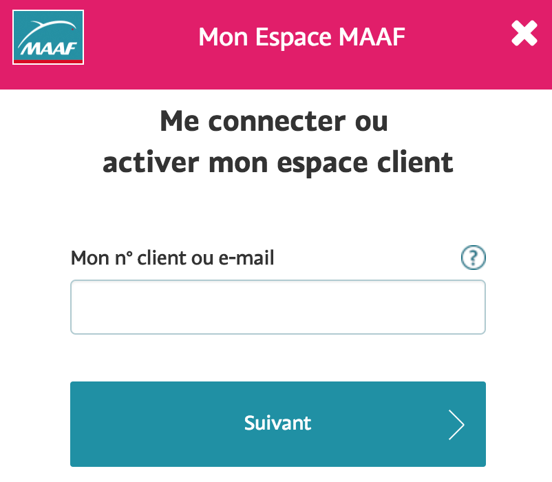 accédez à votre espace client maaf pour gérer vos contrats d'assurance en toute simplicité. consultez vos documents, suivez vos remboursements et contactez nos conseillers pour toute question. profitez d'une expérience personnalisée et sécurisée.